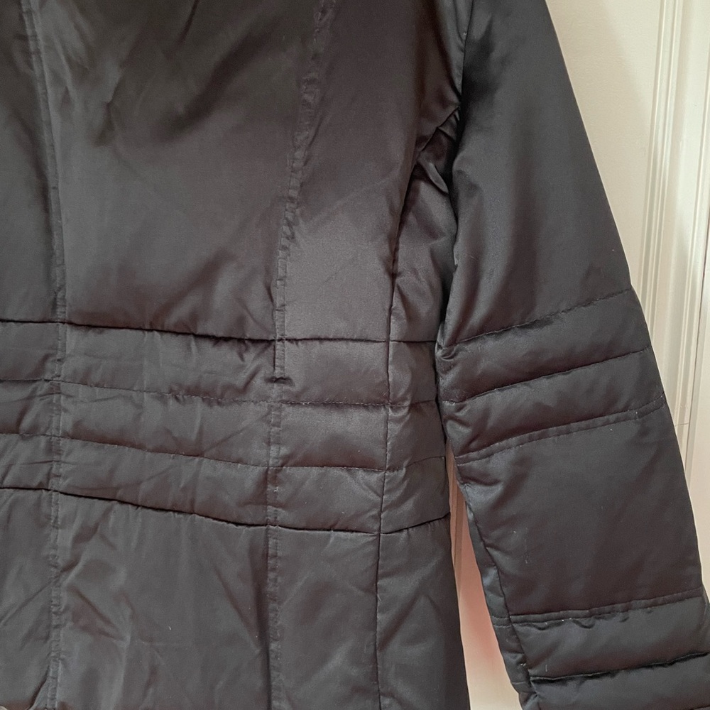 Zara Basic Black Puffer Fitted Jacket - image 5